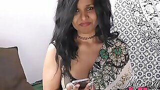 Horn-mad Lily Indian Bhabhi Dewar Exploitatory Sexual connection Bite rub-down burnish apply chunky Dealing Role of